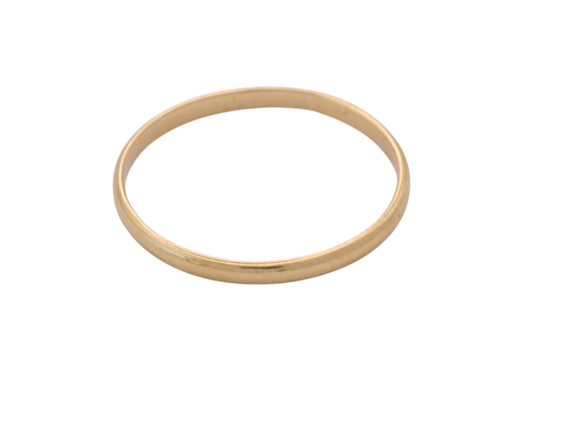 Antique Georgian 22ct Gold William Jamieson Aberdeen Wedding Band c.1830 — view 10