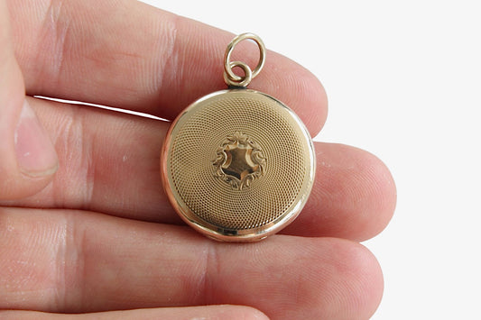 Antique 10ct Gold Locket Elgin American MFG.Co