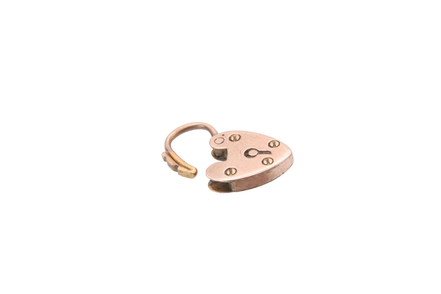 Antique-9ct-Gold-Decorative-Padlock-Charm