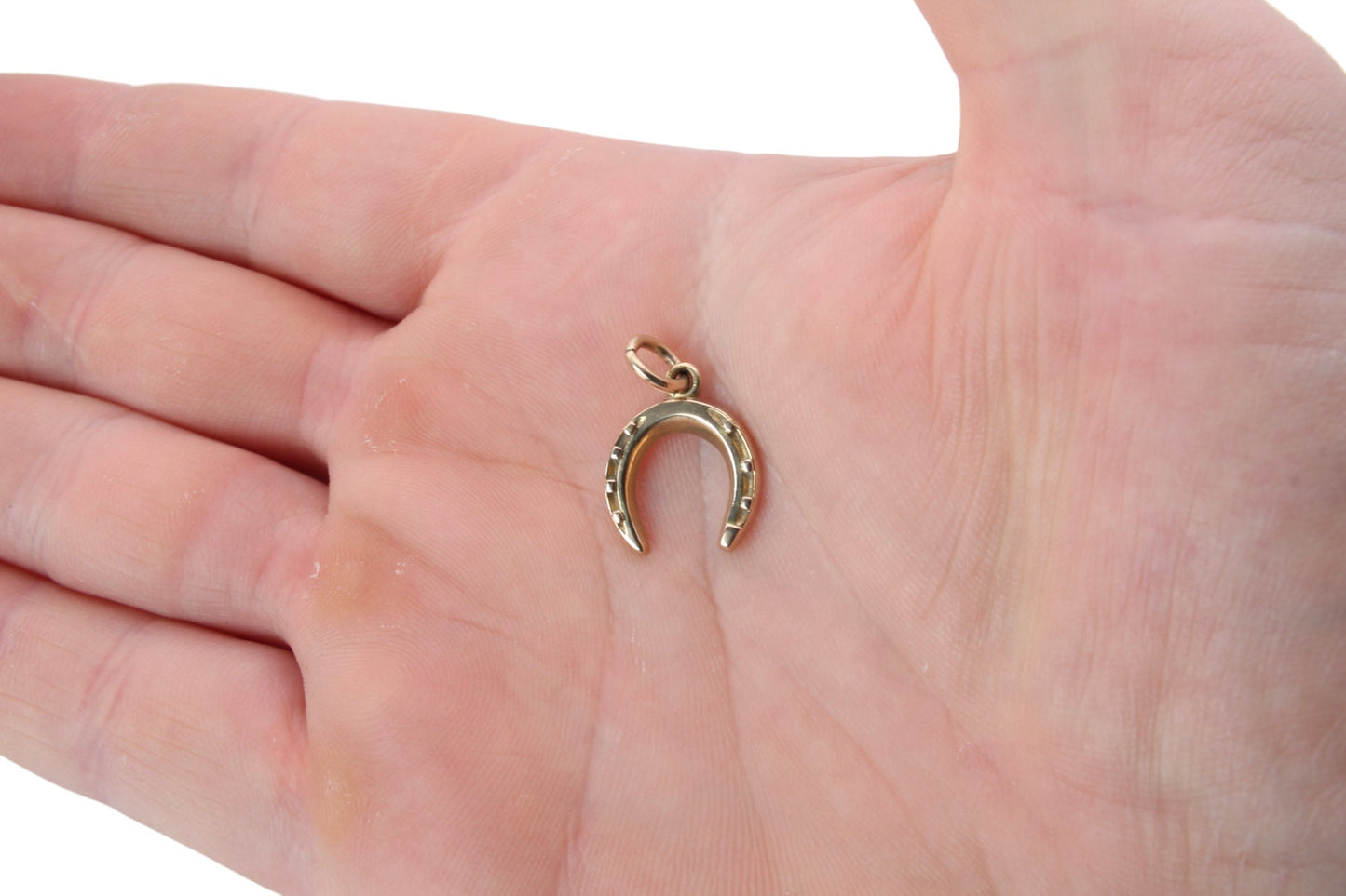 Antique 15ct Gold Lucky Horseshoe Charm