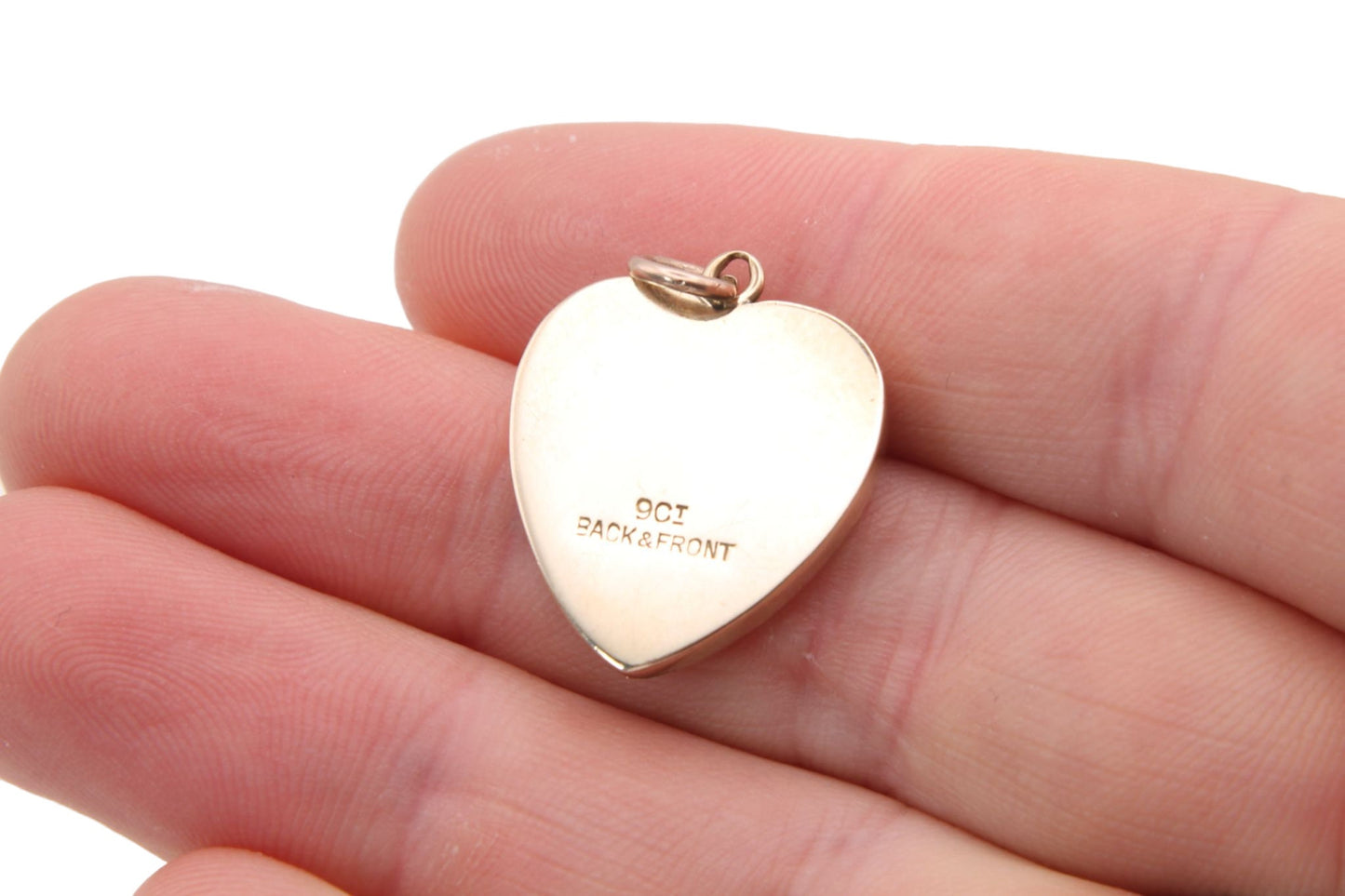 Art Deco 9ct Gold Heart Locket