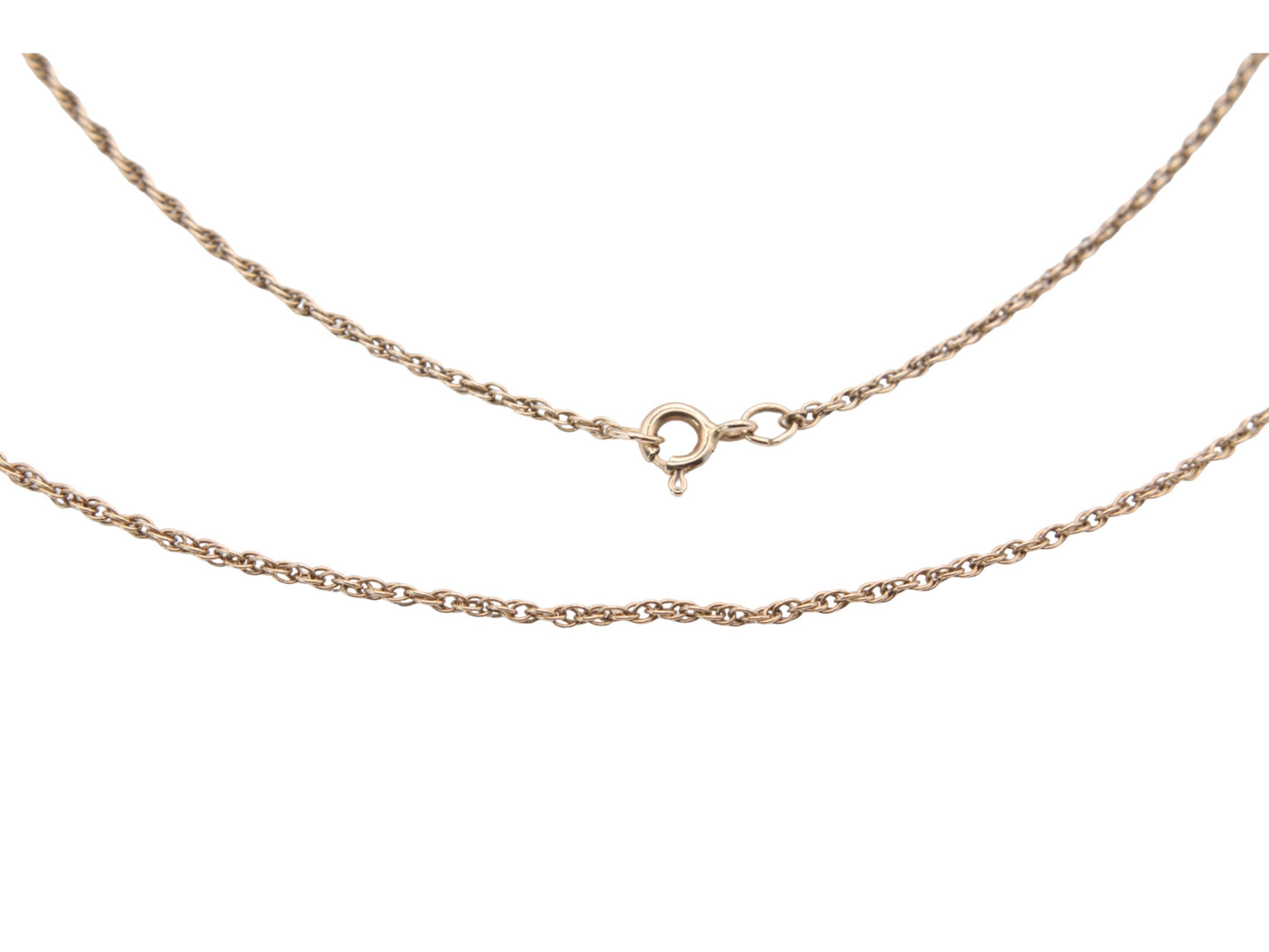 Vintage 9ct Gold Prince Of Wales Link Necklace