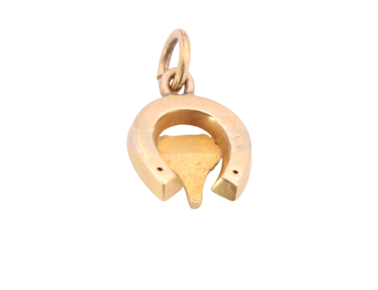 Antique-15ct-Gold-Fox-&-Horseshoe-Pendant-Charm