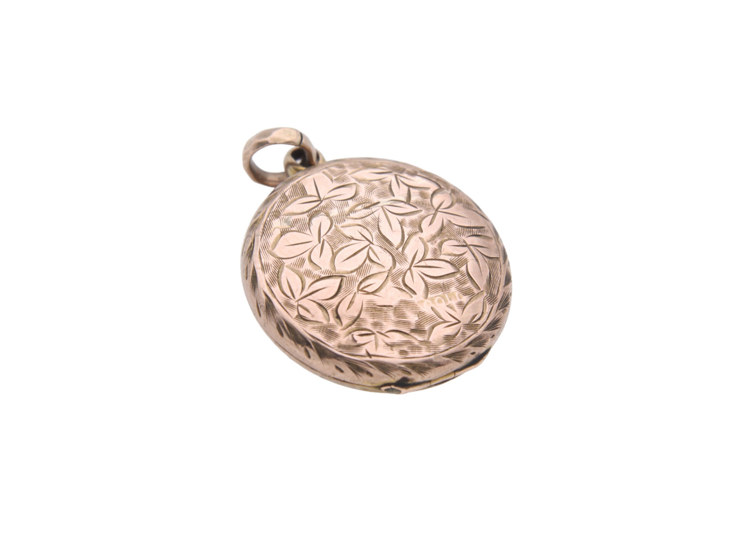 Antique 9ct Gold Back & Front Locket