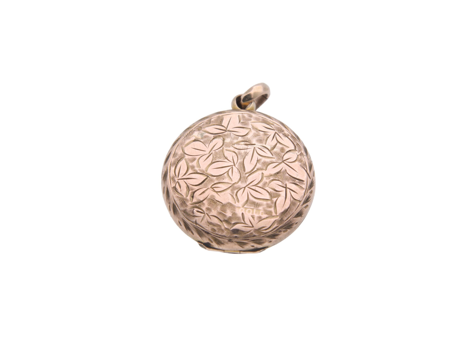 Antique 9ct Gold Back & Front Locket