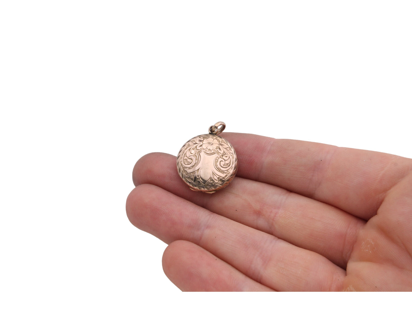Antique 9ct Gold Back & Front Locket