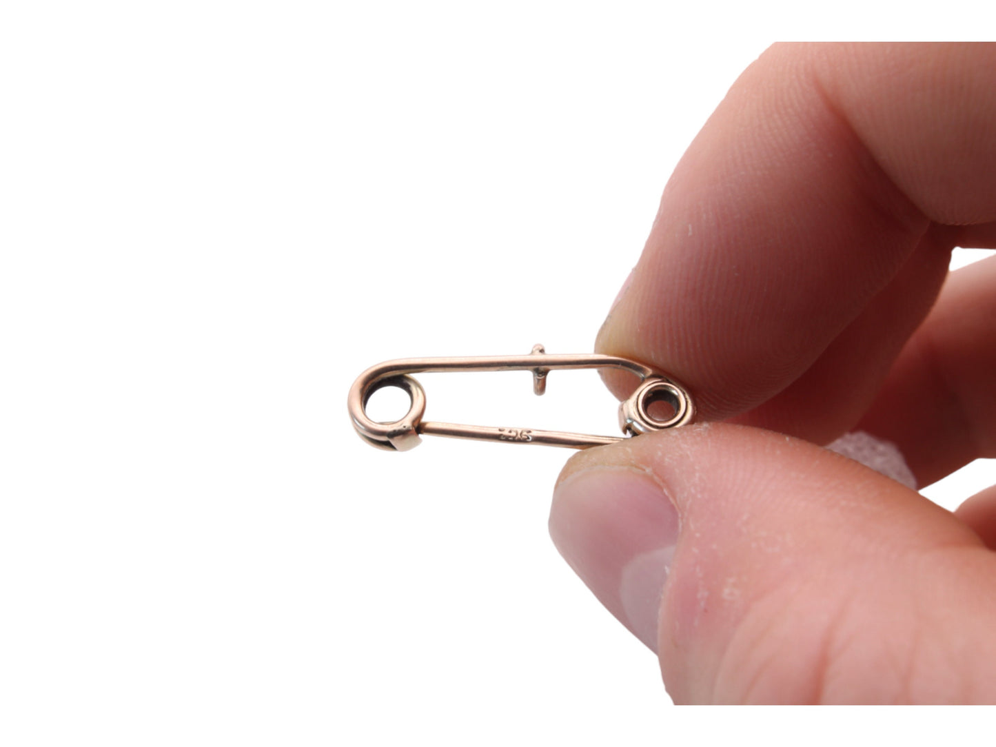 Antique 9ct Gold Safety Pin