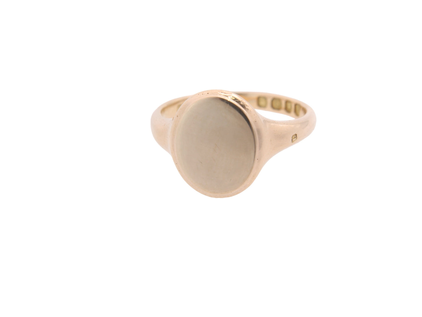 Antique Victorian 18ct Yellow Gold Signet Ring, 1895, 8.2g