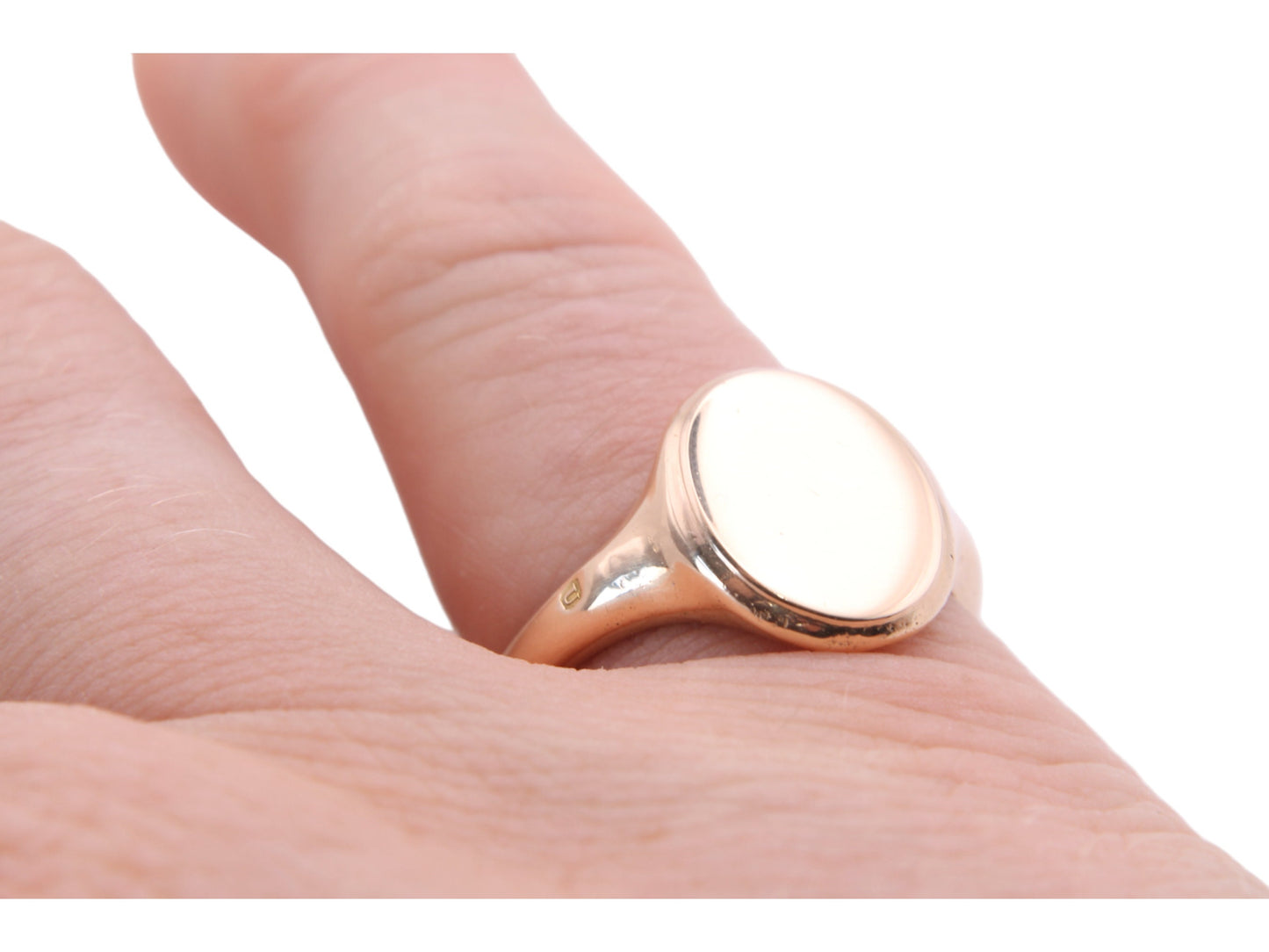 Antique Victorian 18ct Yellow Gold Signet Ring, 1895, 8.2g