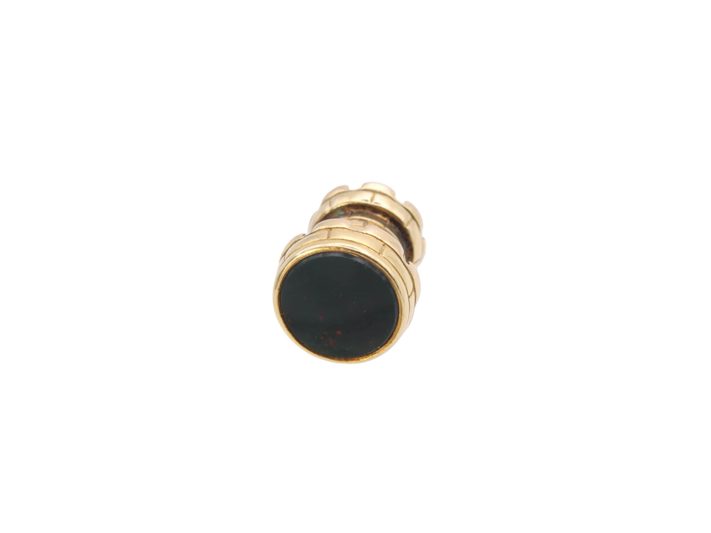 Antique 18ct Gold Castle Turret Tower Pendant
