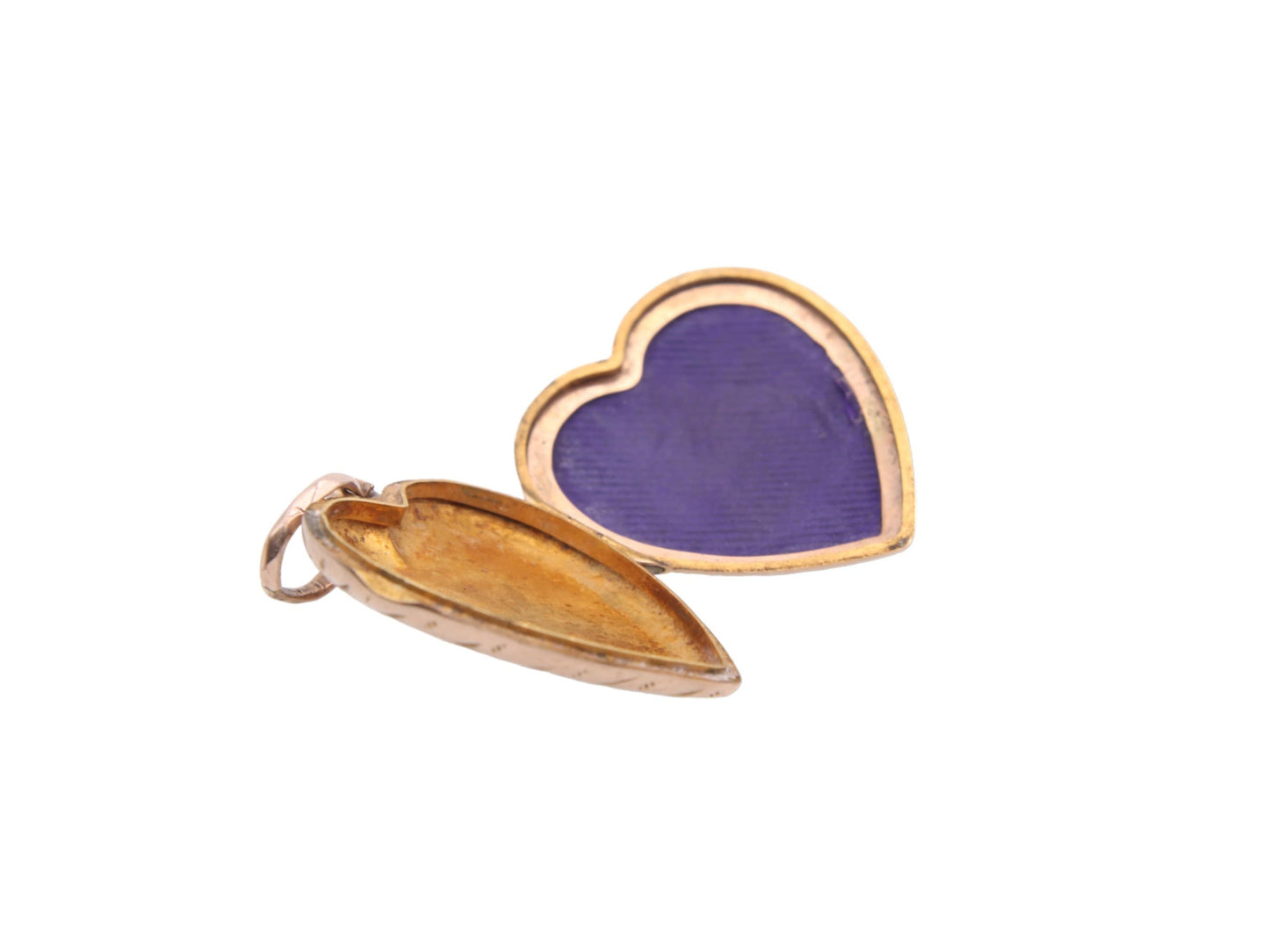 Antique 9ct Gold Heart Locket