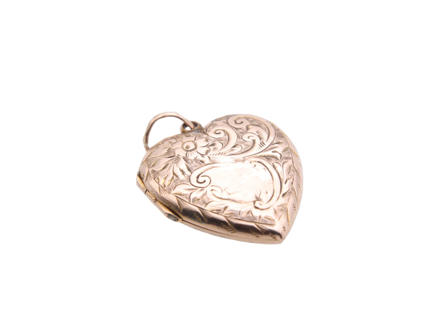 Antique 9ct Gold Heart Locket