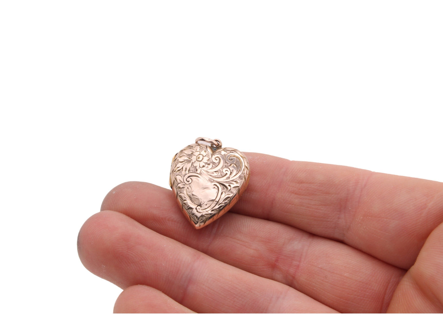 Antique 9ct Gold Heart Locket