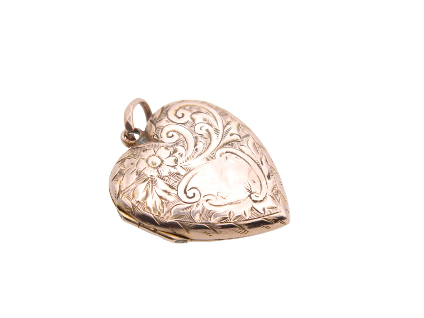 Antique-9ct-Gold-Heart-Locket