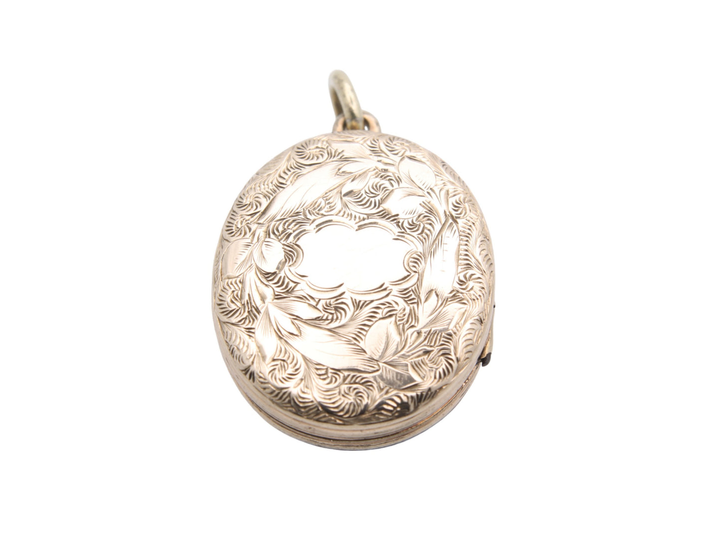 Antique 9ct Gold Tulip Locket