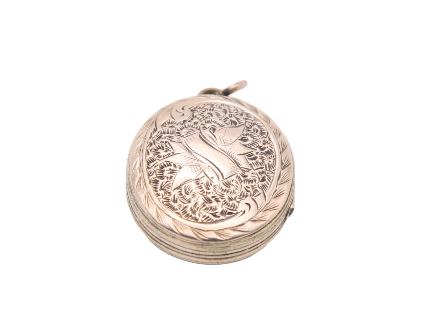Antique Victorian 9ct Gold Oval Locket