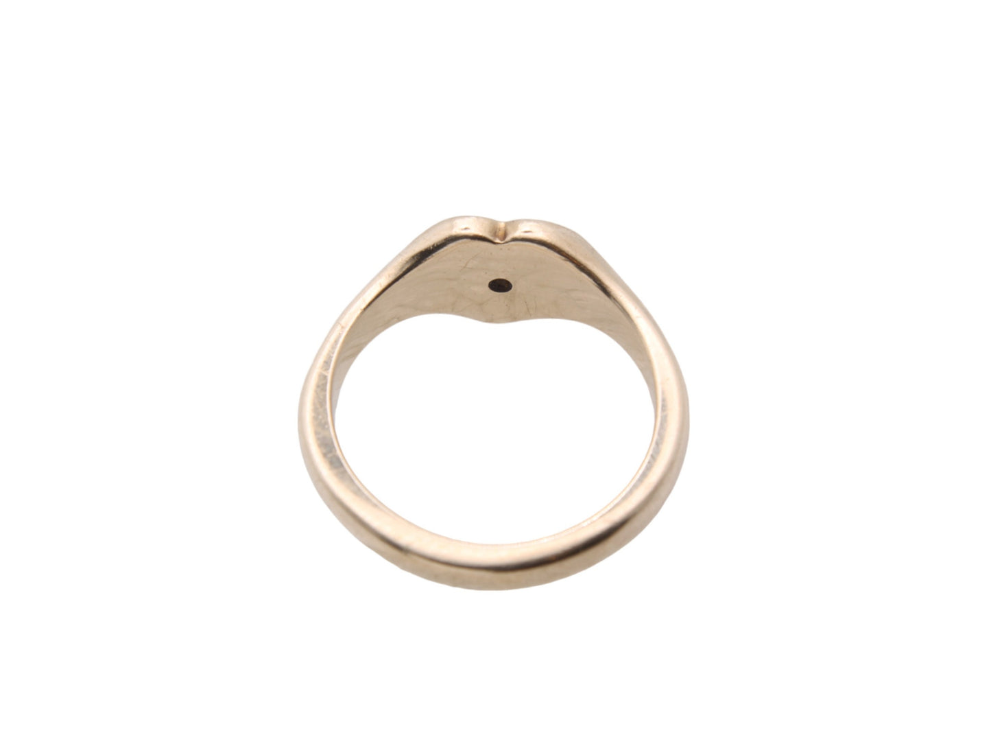 Vintage 9ct Gold Diamond Heart Ring