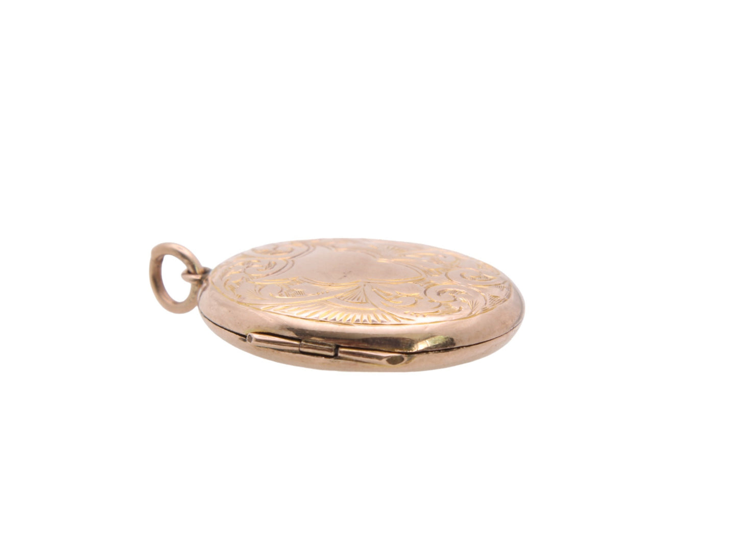Antique 9ct Gold Oval Locket