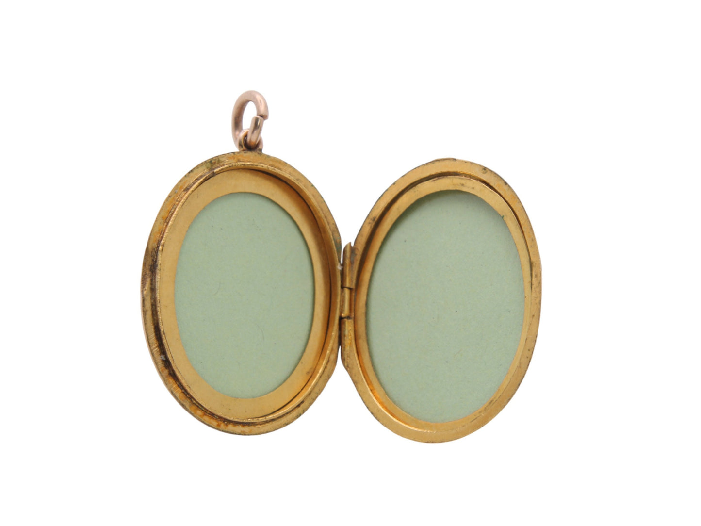 Antique 9ct Gold Oval Locket