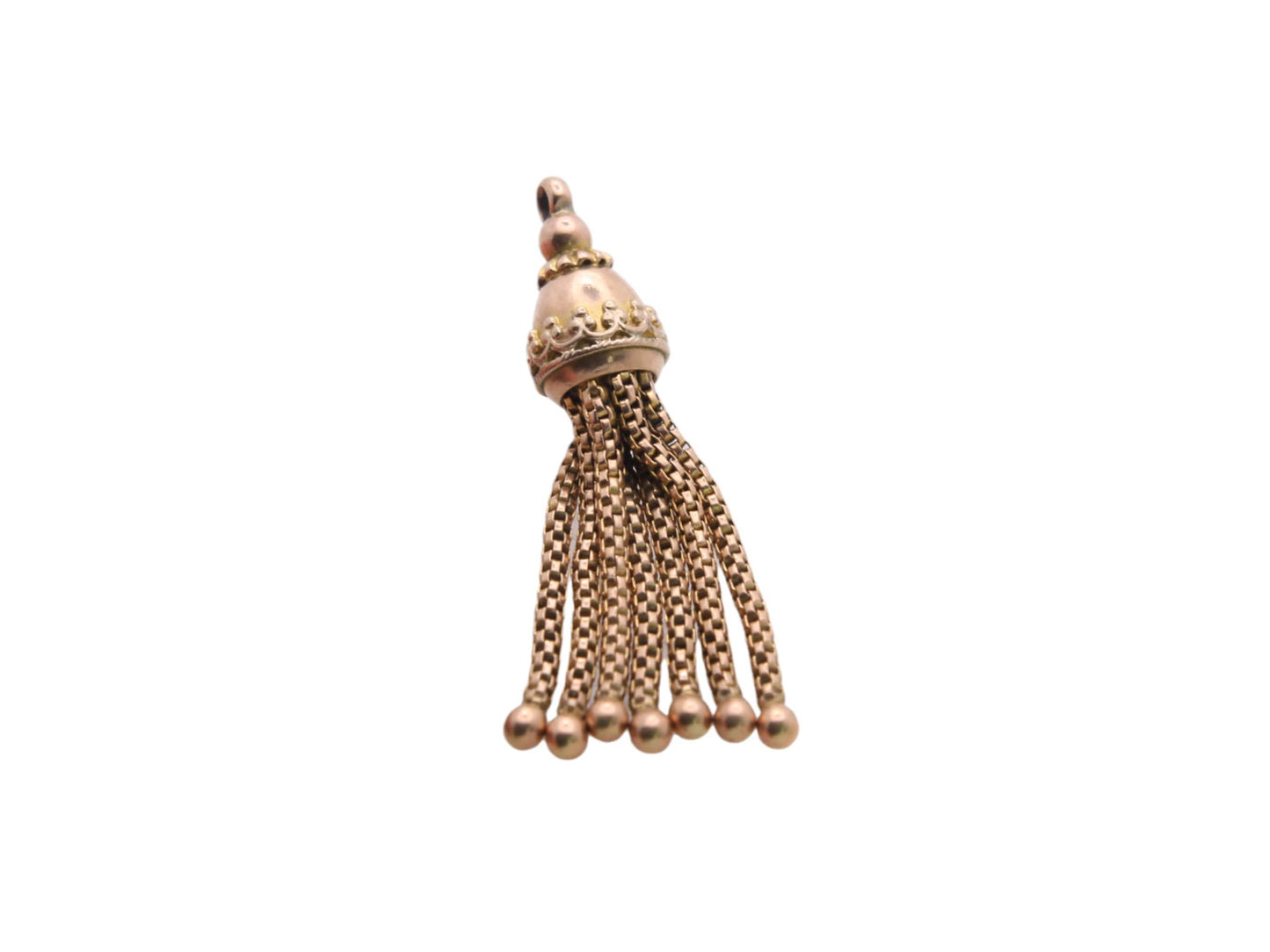 Antique 15ct Gold Tassel Pendant Charm