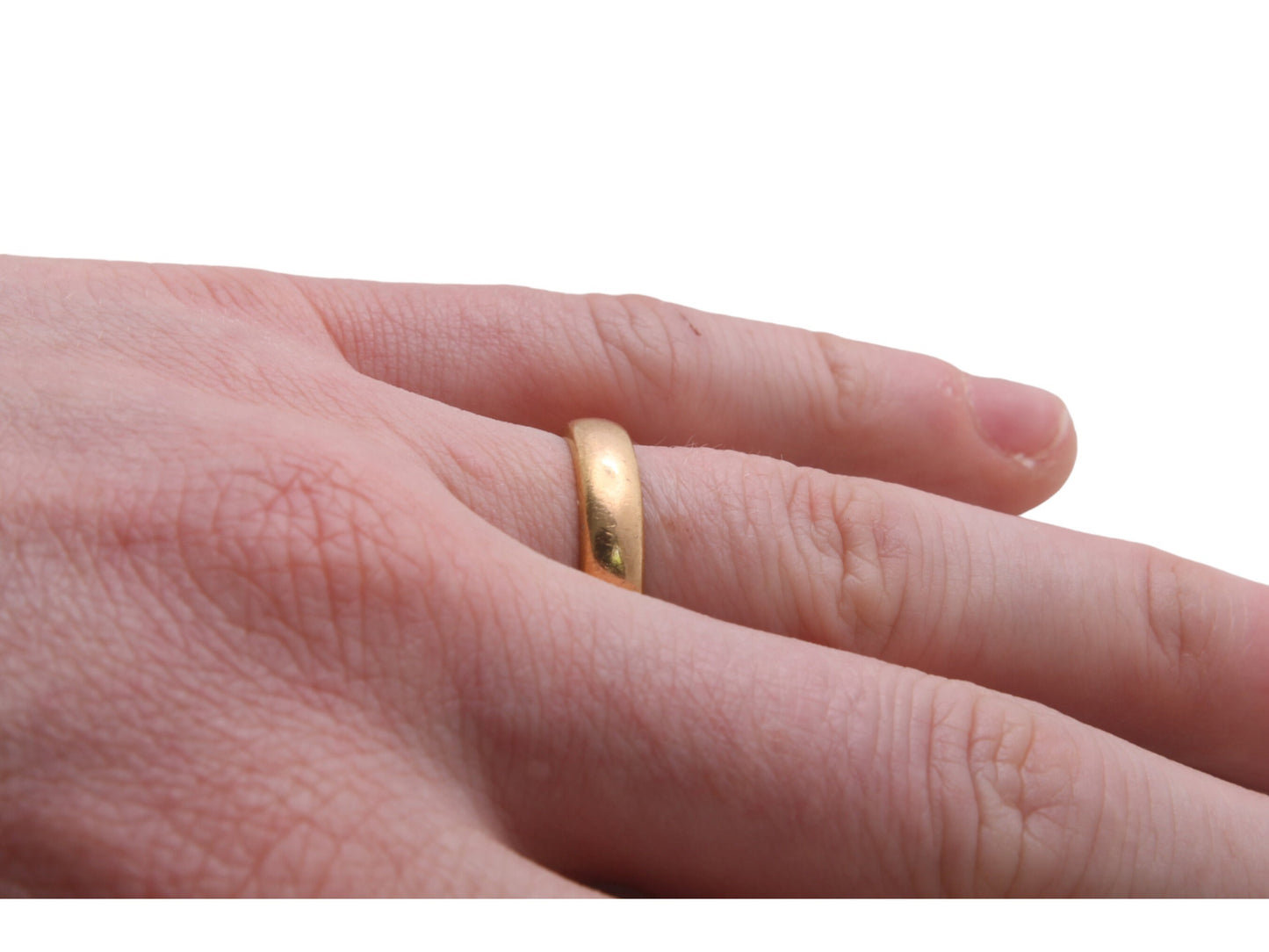 Vintage 22ct Gold Wedding Band Ring, 8.6g