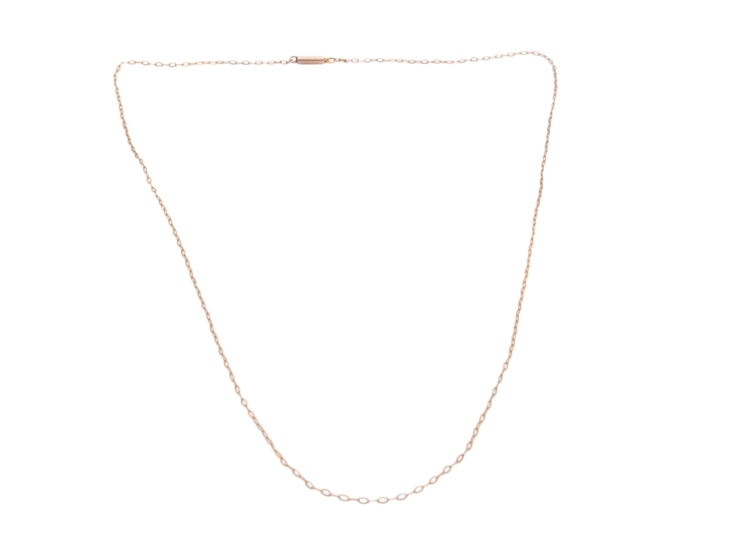 Antique 9ct Gold Dainty Necklace