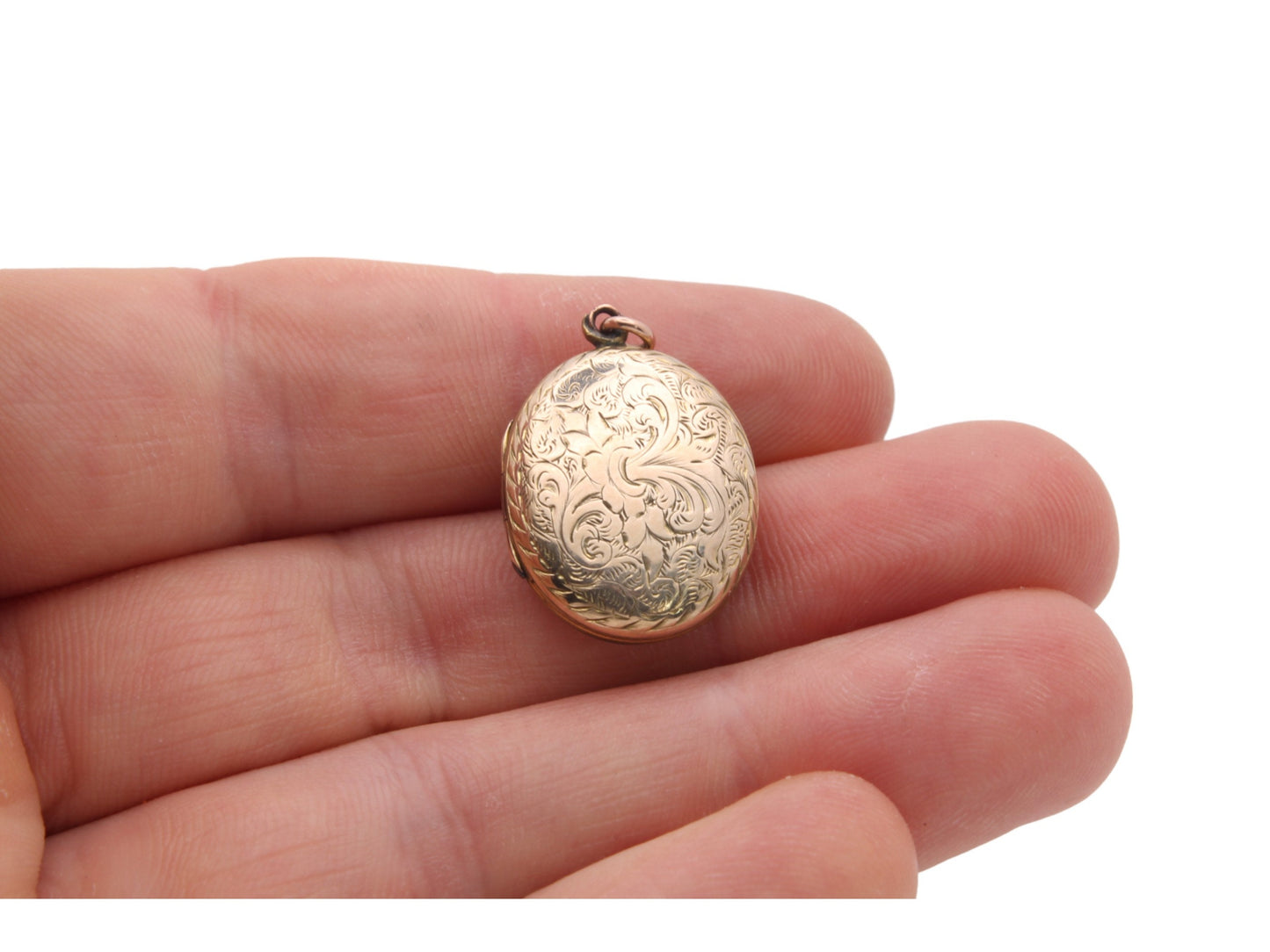 Antique Victorian 9ct Gold Decorative Locket
