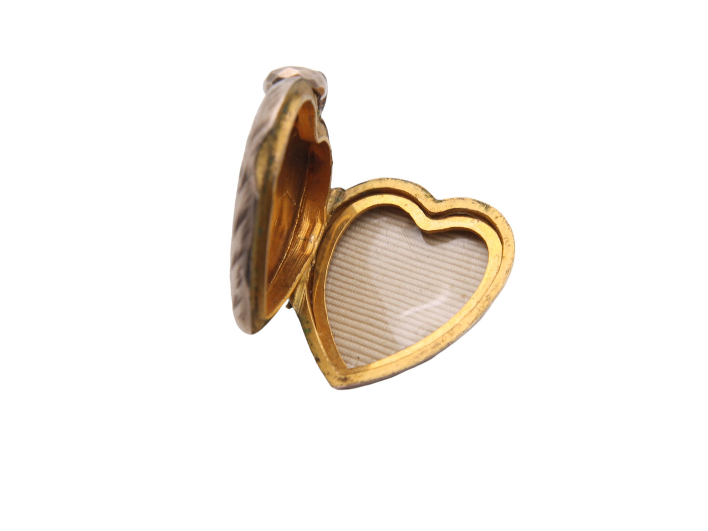 Antique 9ct Gold Decorative Heart Locket