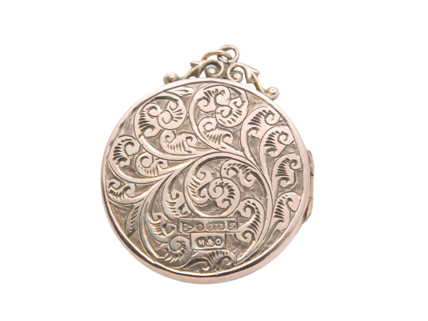 Antique 9ct Gold Decorative Locket