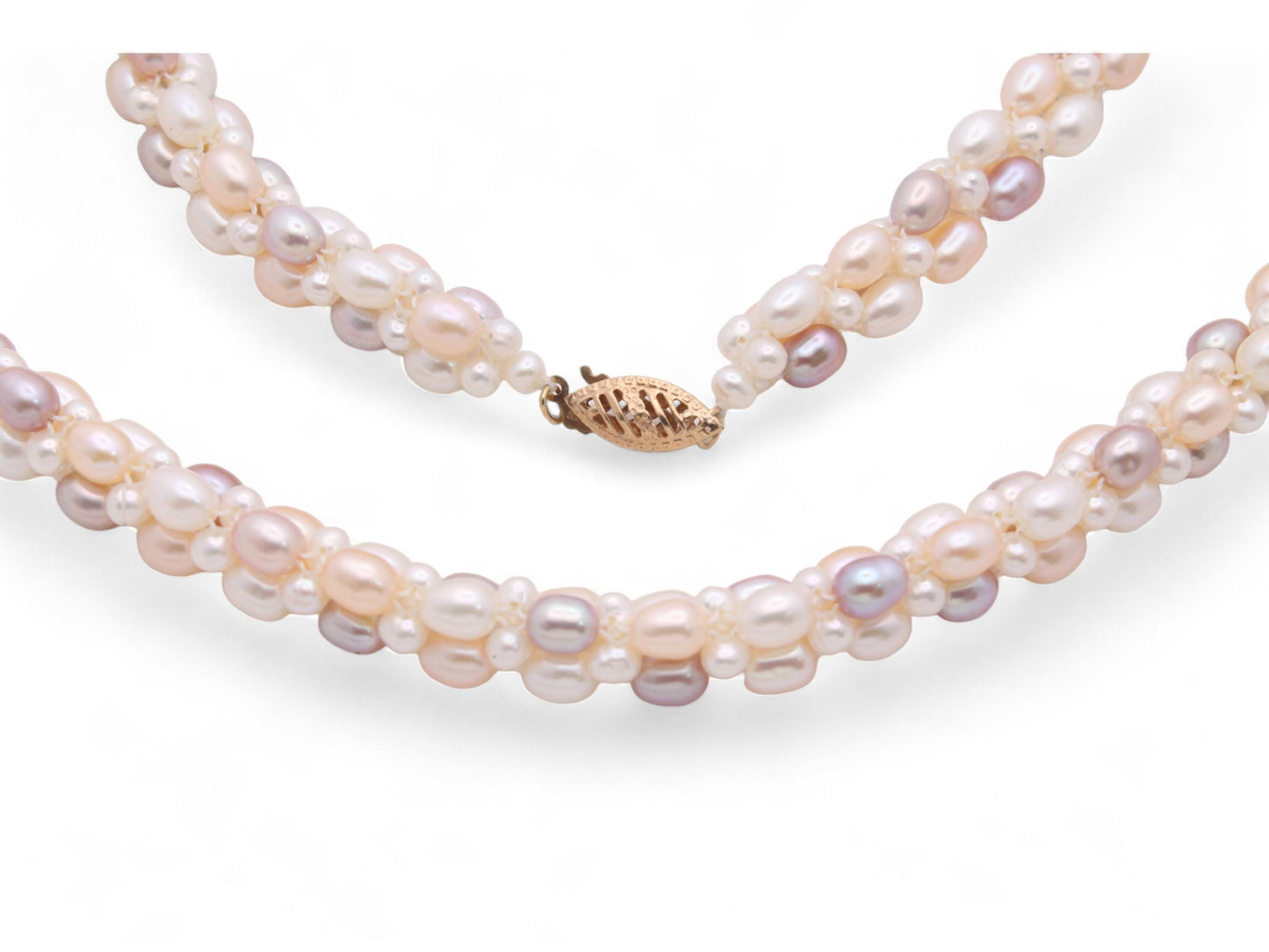 Vintage 14ct Gold Pearl Necklace