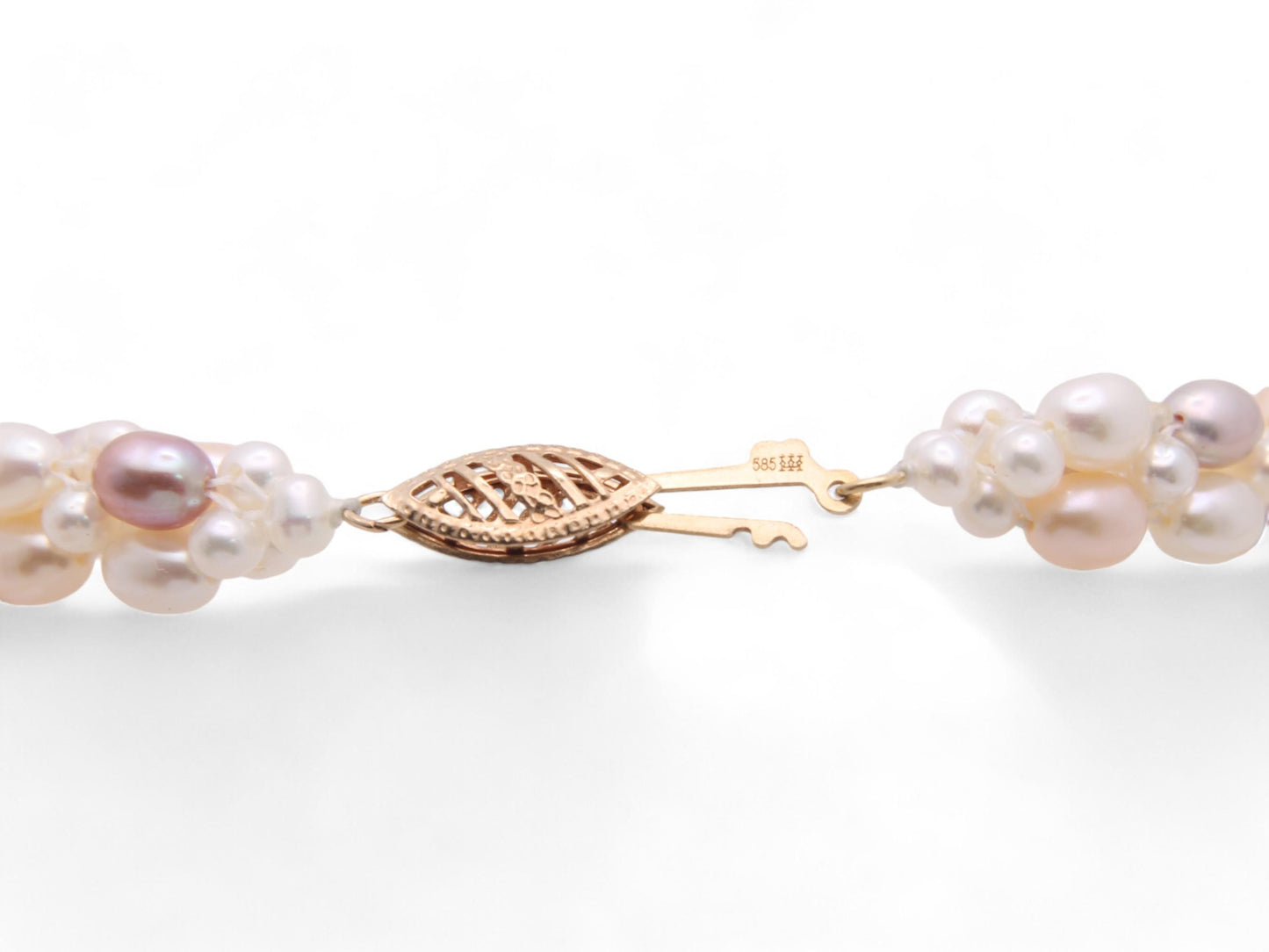 Vintage 14ct Gold Pearl Necklace