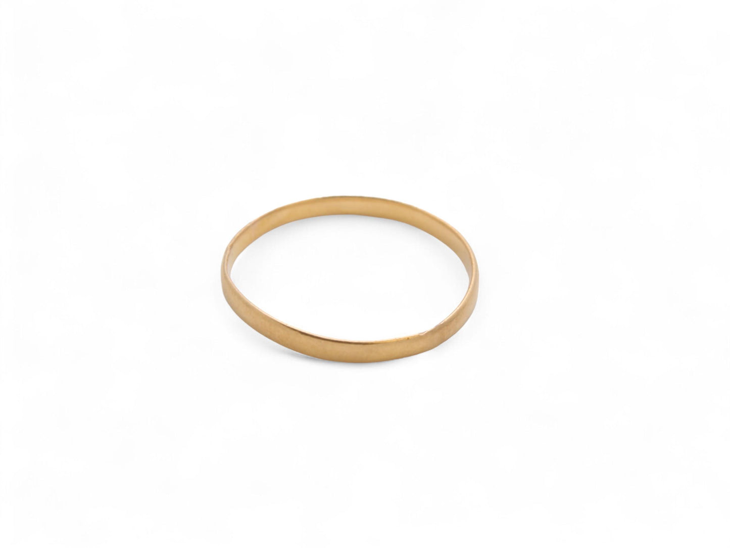 Antique 22ct Gold Wedding Ring, 1862