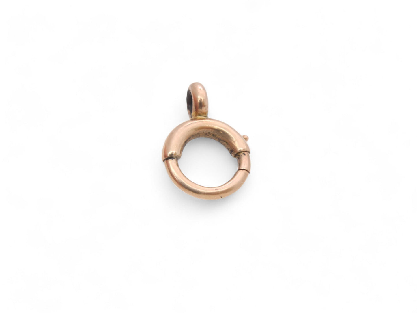 Antique 9ct Gold Bolt Ring Clasp, 11mm