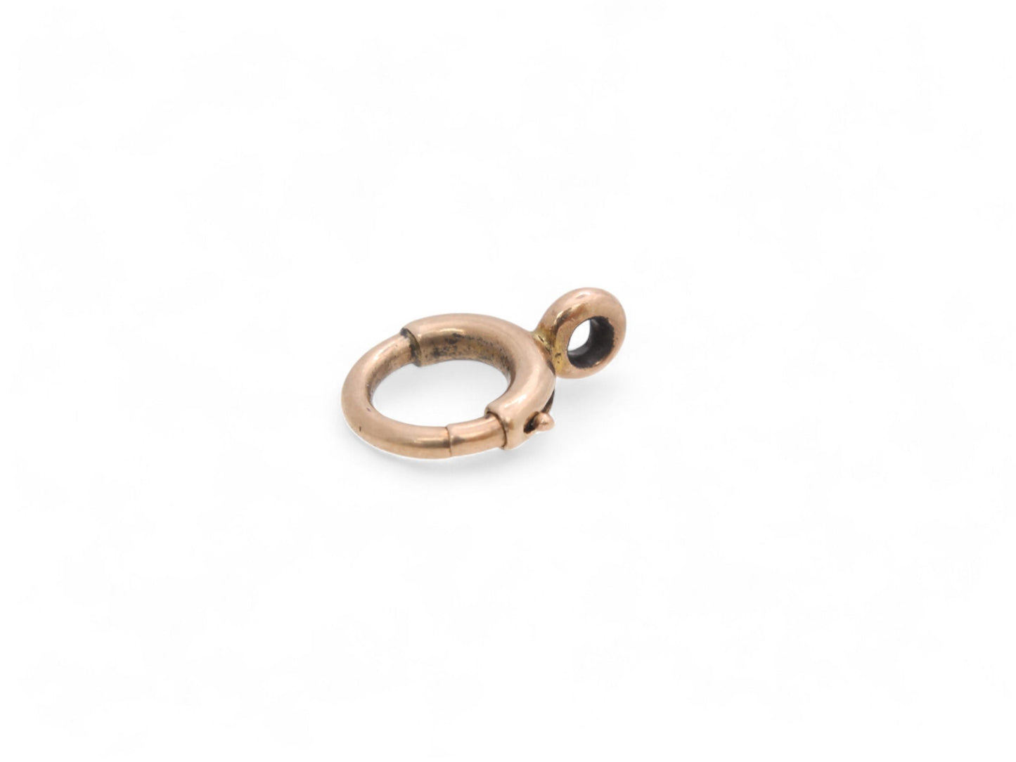Antique 9ct Gold Bolt Ring Clasp, 11mm
