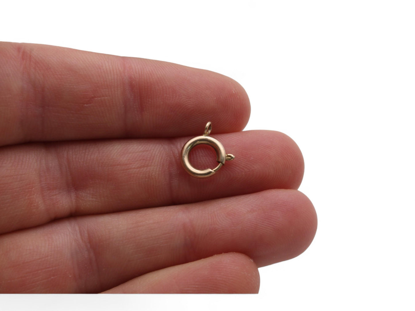 Vintage 9ct Gold Bolt Ring Clasp