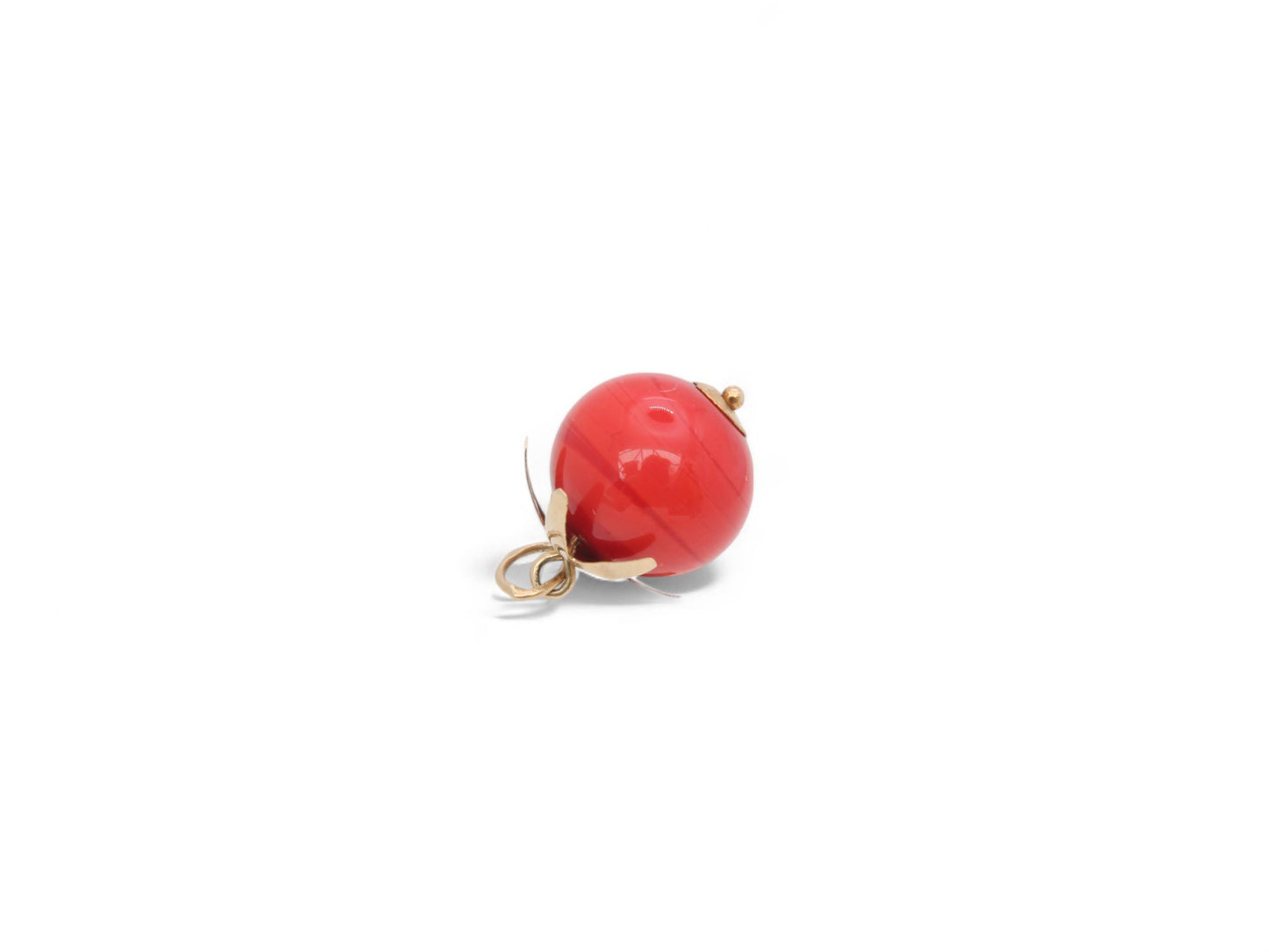 Vintage 9ct Gold Novelty Tomato Charm