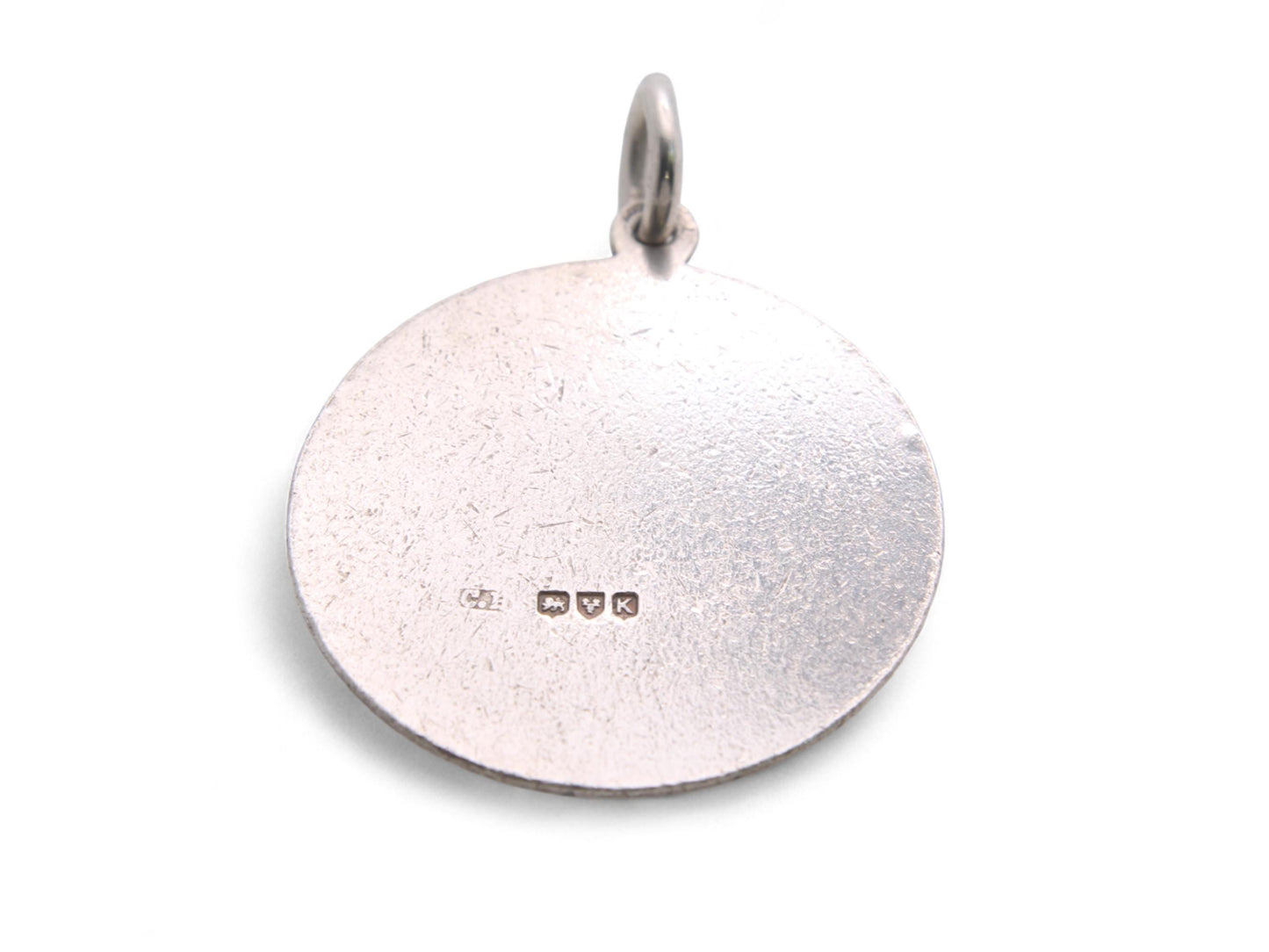 Vintage Sterling Silver St Christopher's Pendant, Charles Horner