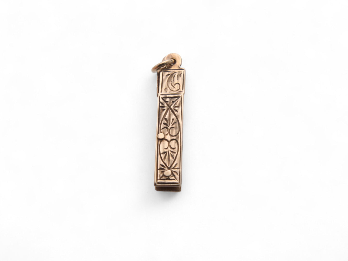 Antique 9ct Gold Folding Masonic Pendant