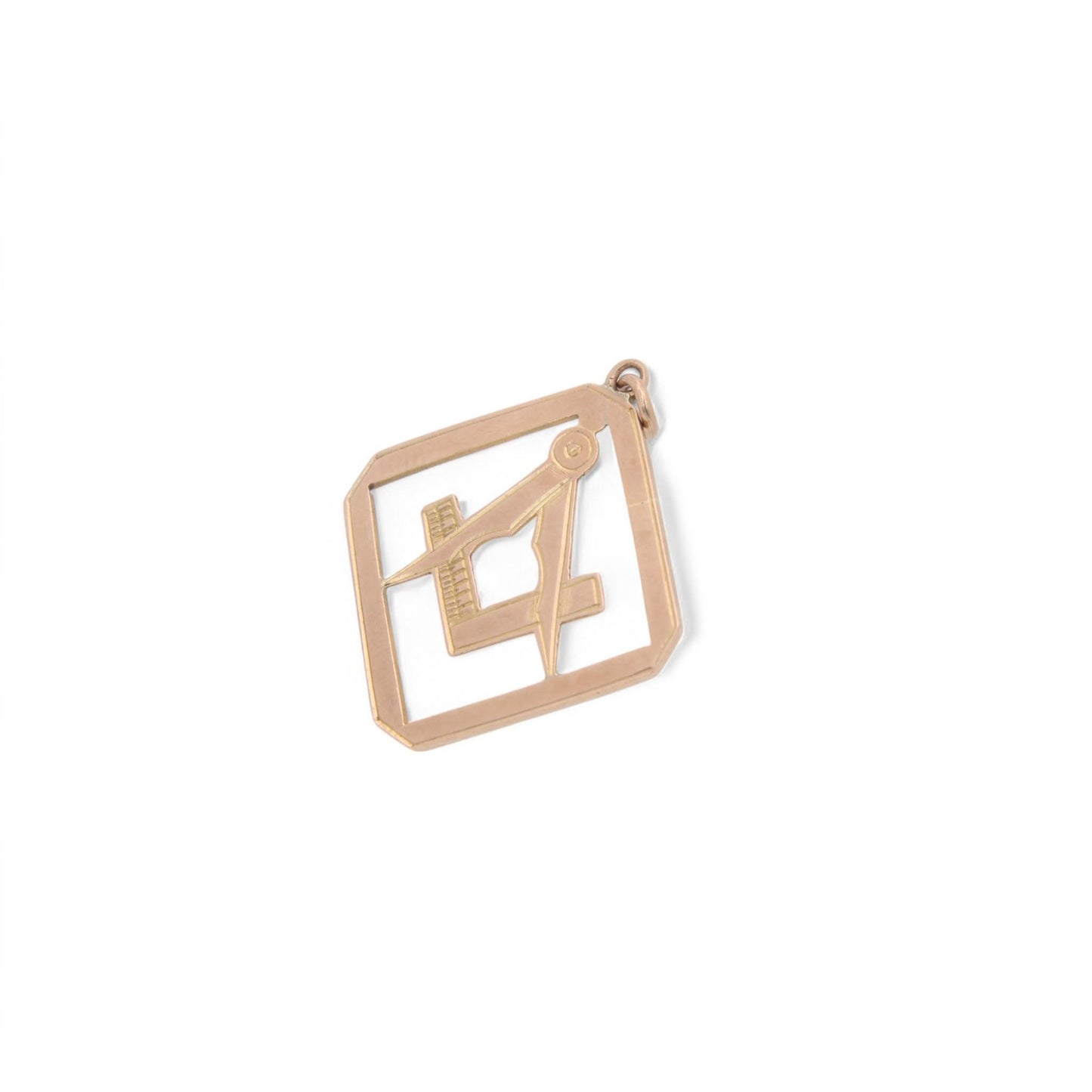 Antique 9ct Gold Masonic Pendant