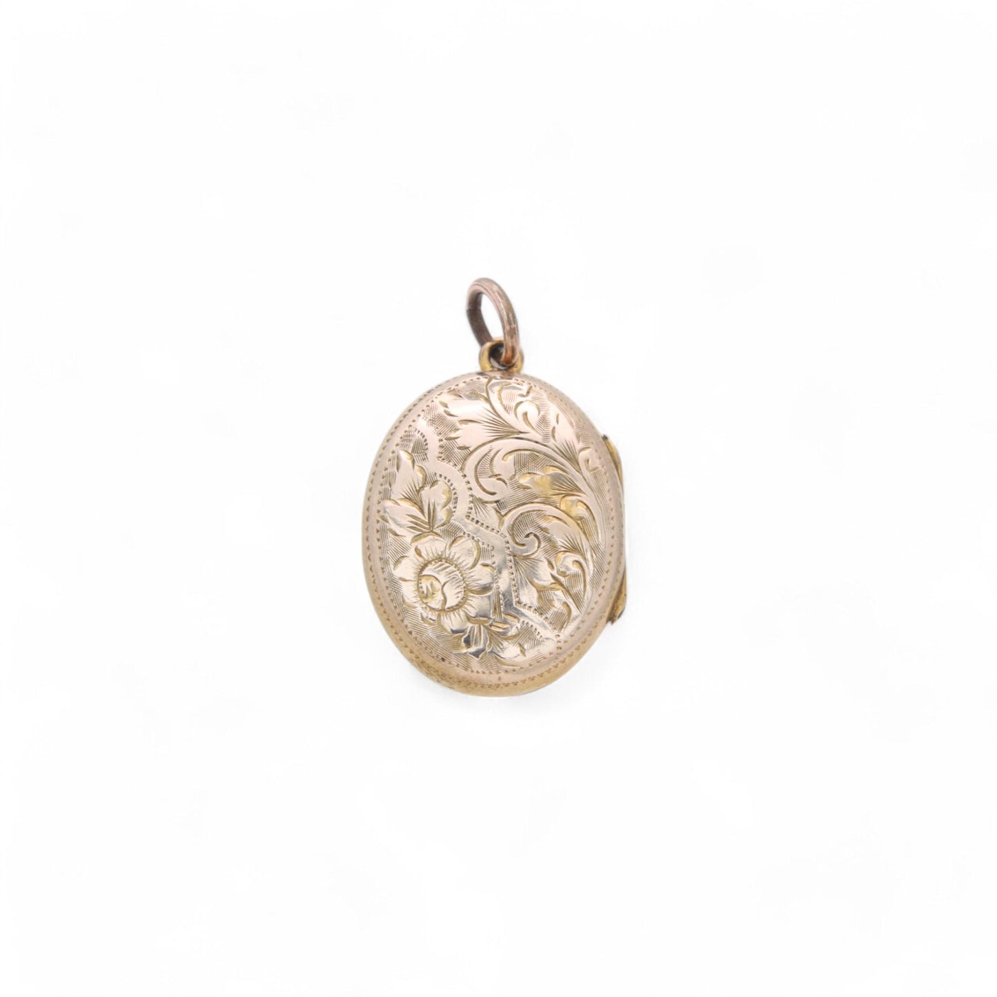 Antique 9ct Gold Chased Locket