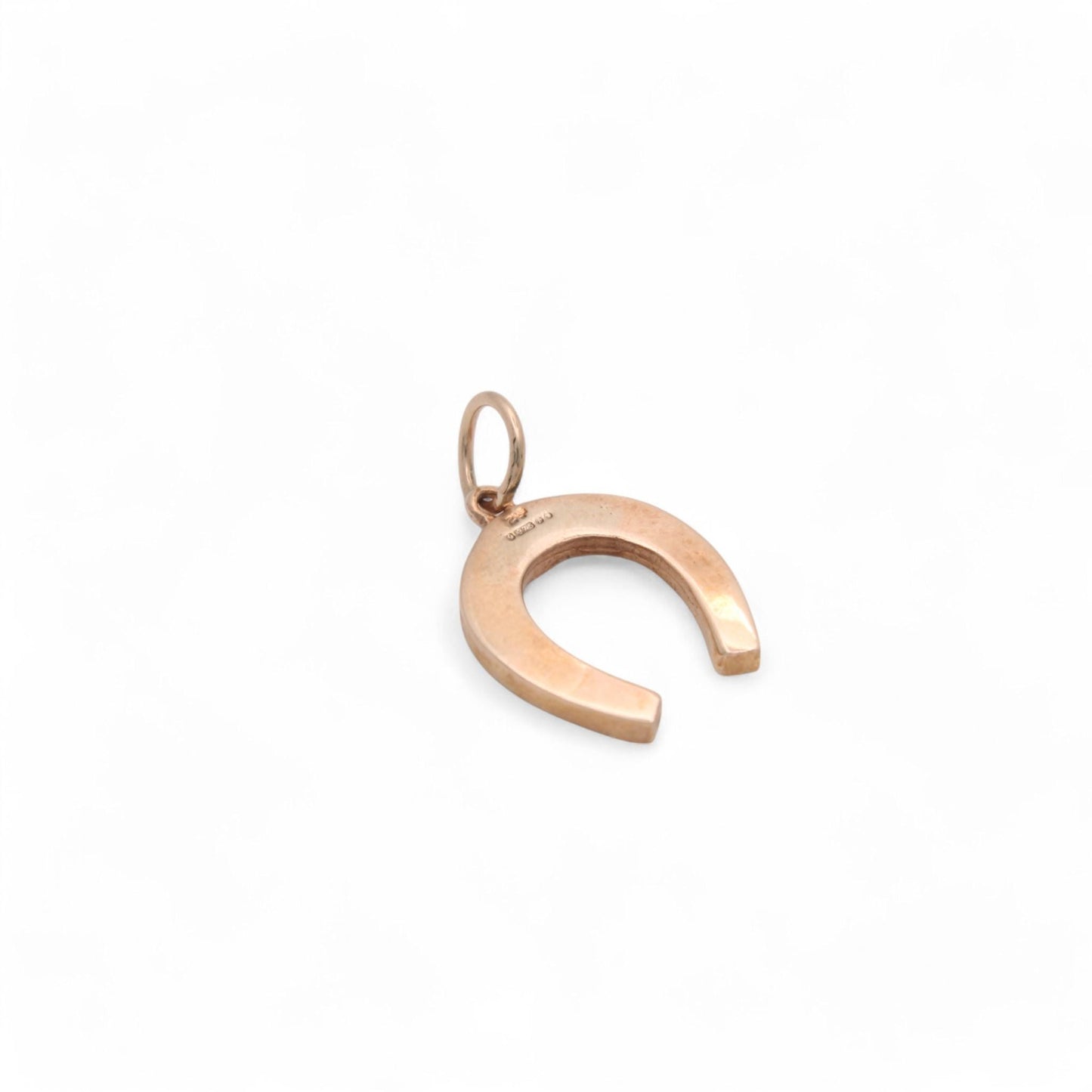 Vintage 9ct Gold Lucky Horseshoe Pendant