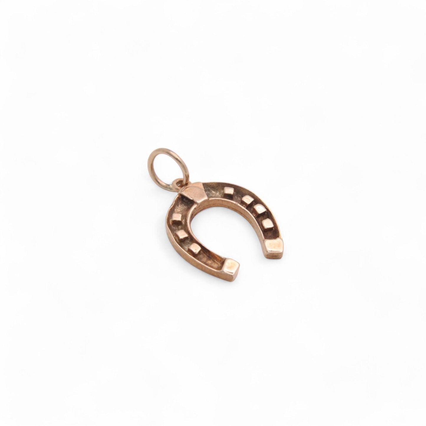 Vintage 9ct Gold Lucky Horseshoe Pendant