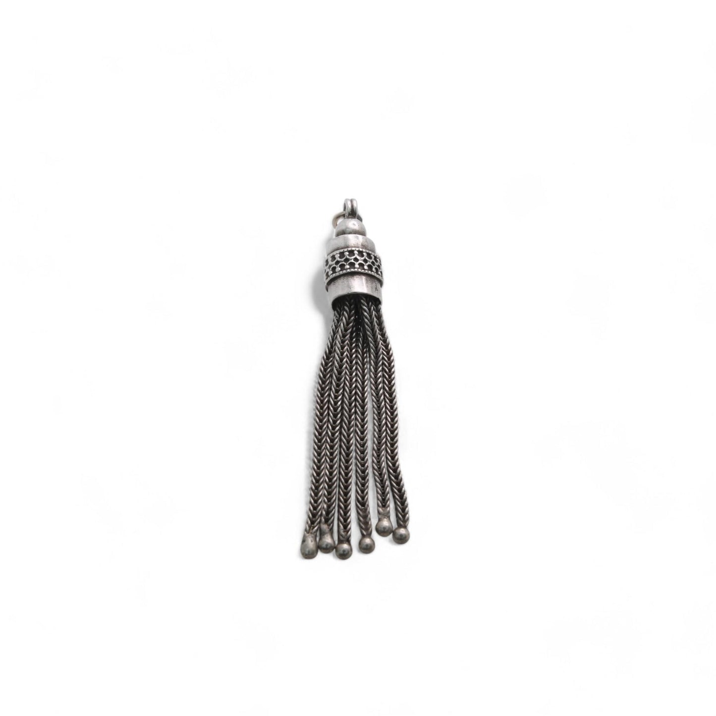 Antique-Sterling-Silver-Tassel-Pendant