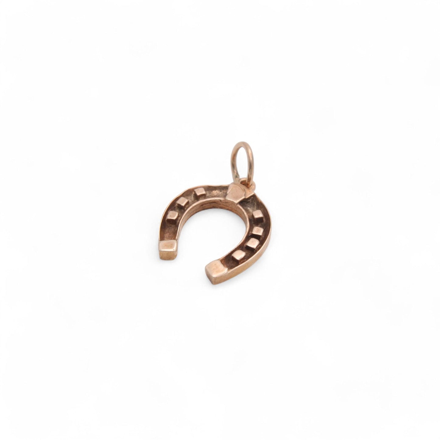 Vintage 9ct Gold Lucky Horseshoe Pendant