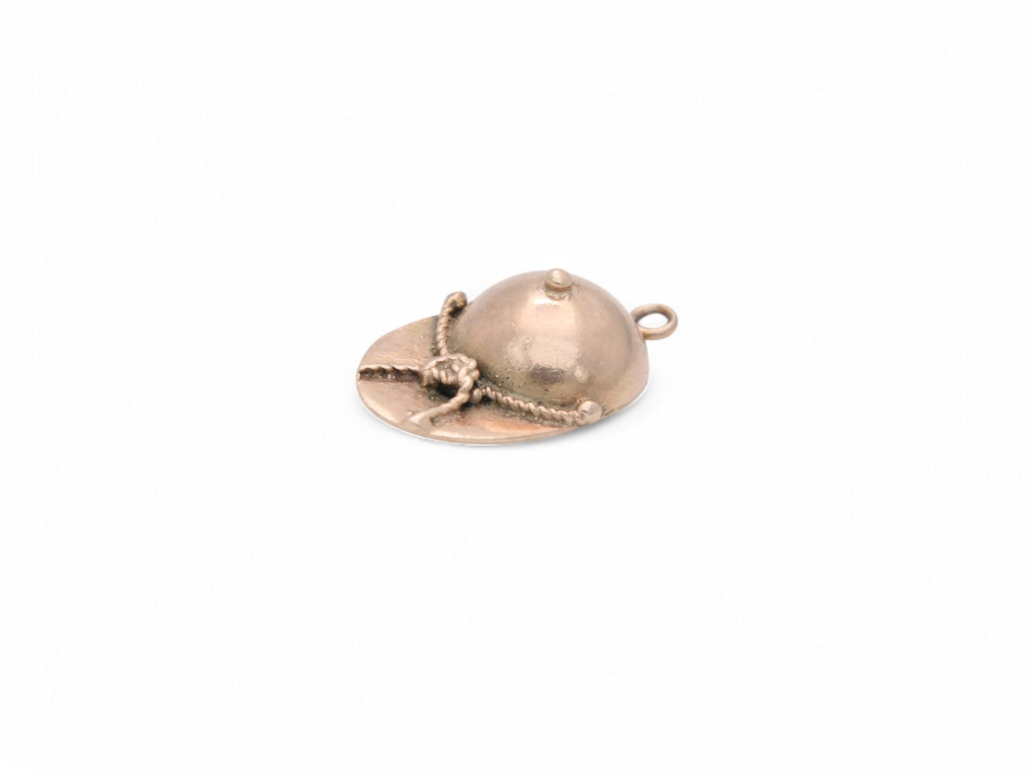 Vintage 9ct Gold Jockey Hat Charm