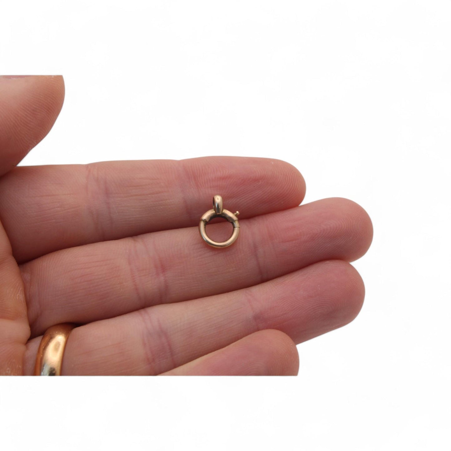 Antique 9ct Yellow Gold Bolt Clasp
