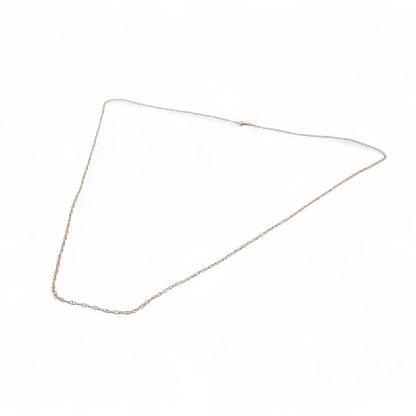 Vintage 9ct Gold Prince Of Wales Necklace Chain