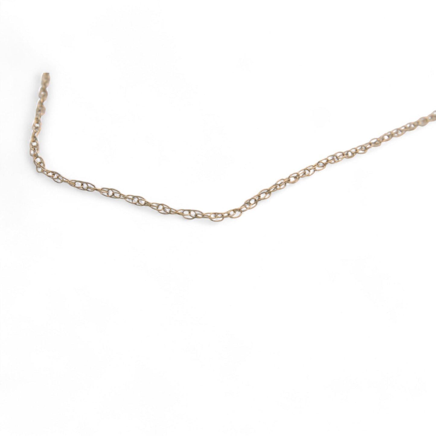 Vintage 9ct Gold Prince Of Wales Necklace Chain