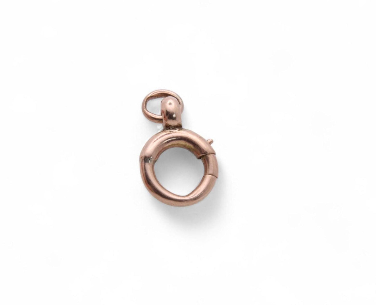 Antique 9ct Rose Gold Bolt Clasp
