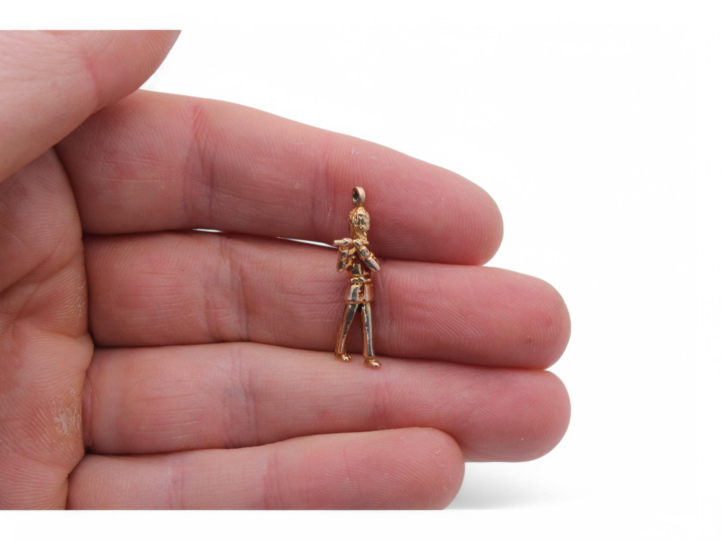 Vintage 9ct Gold Queen’s Guard Charm, 1970